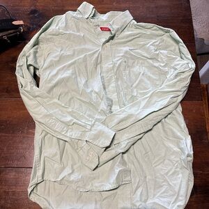 Izod Light Green Dress Shirt